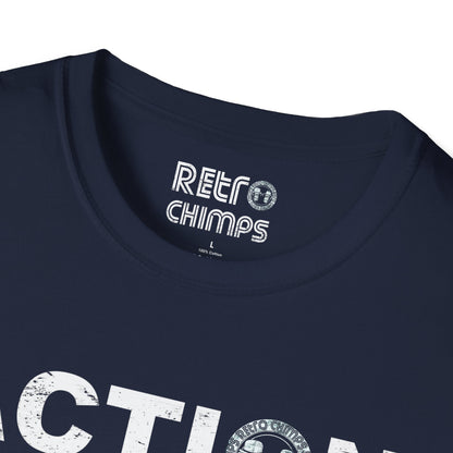 Retro Chimps Action Inspires Logo T-Shirt