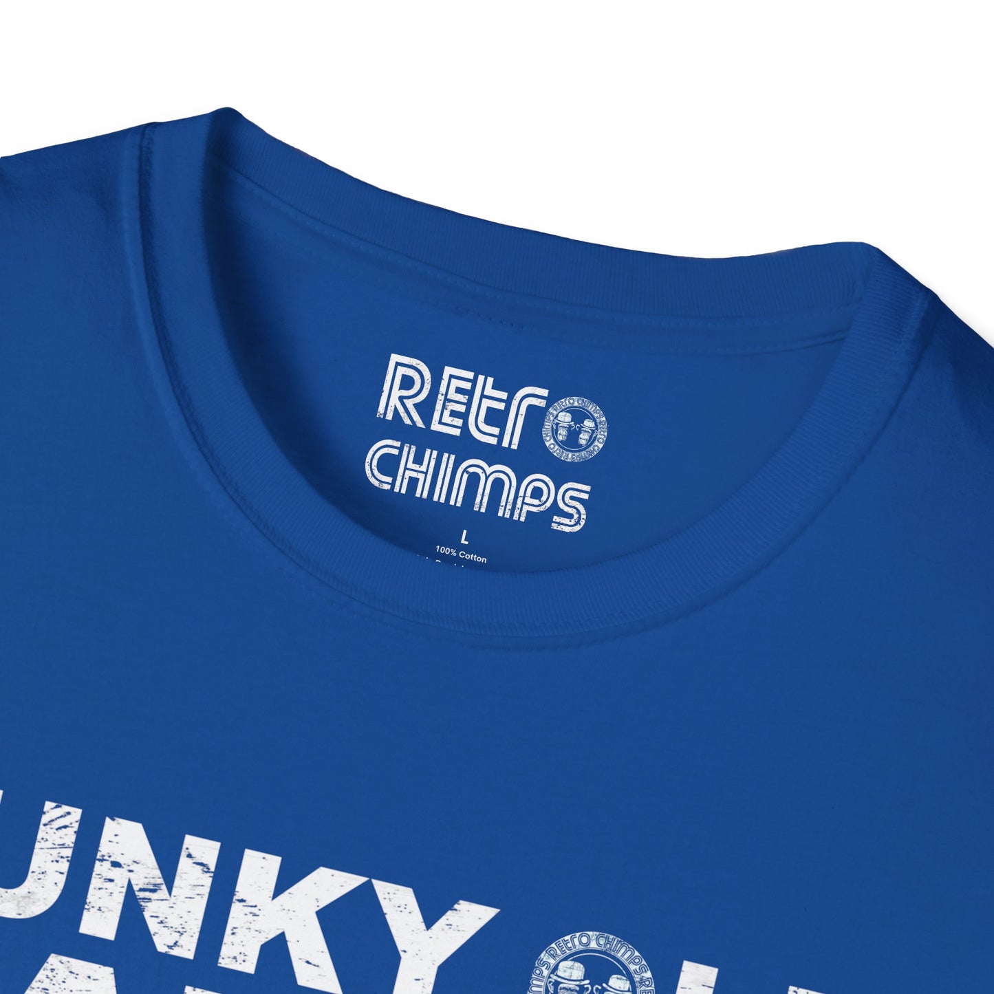 Retro Chimps Funky Old Patina Logo T-Shirt
