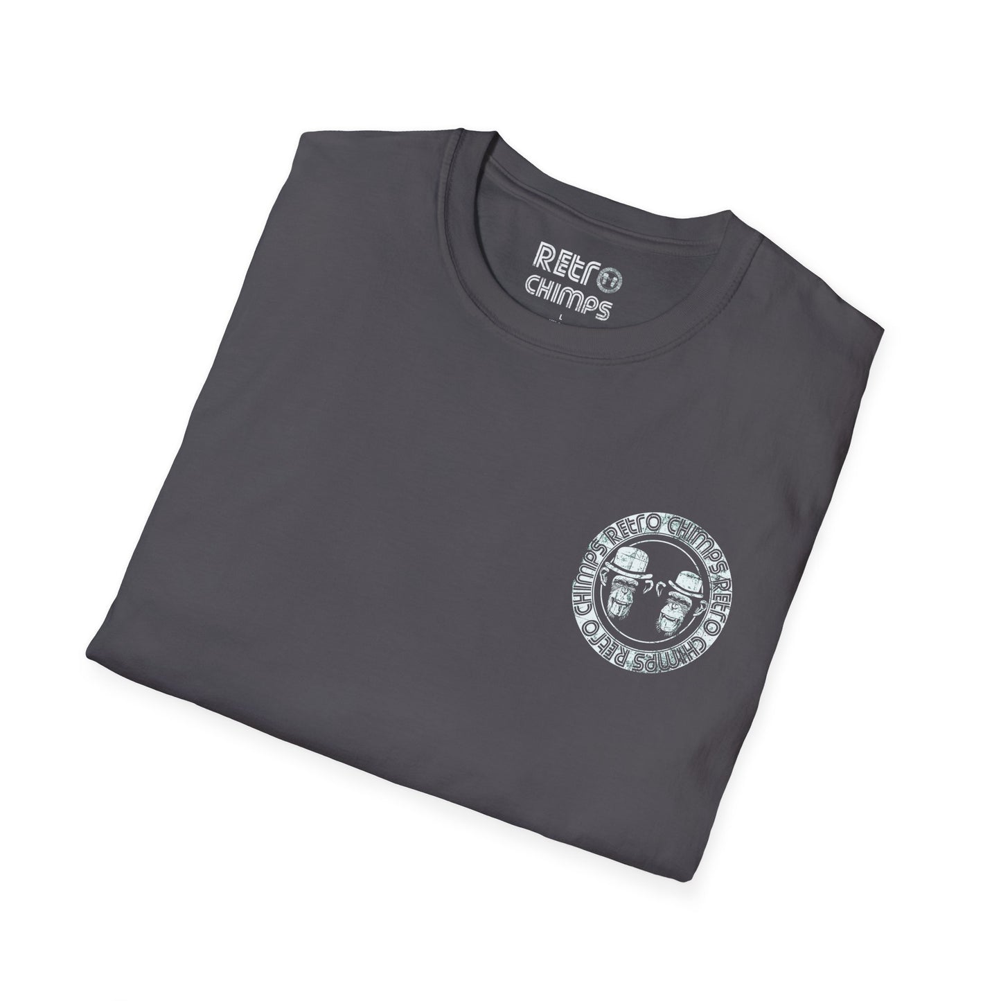 Retro Chimps Badge Logo T-Shirt