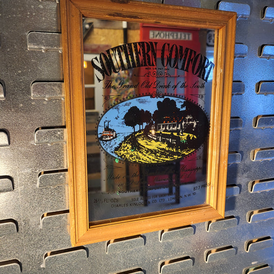 Vintage Southern Comfort Pub Mirror