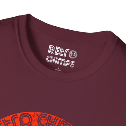 Retro Chimps Red & White Logo T-Shirt