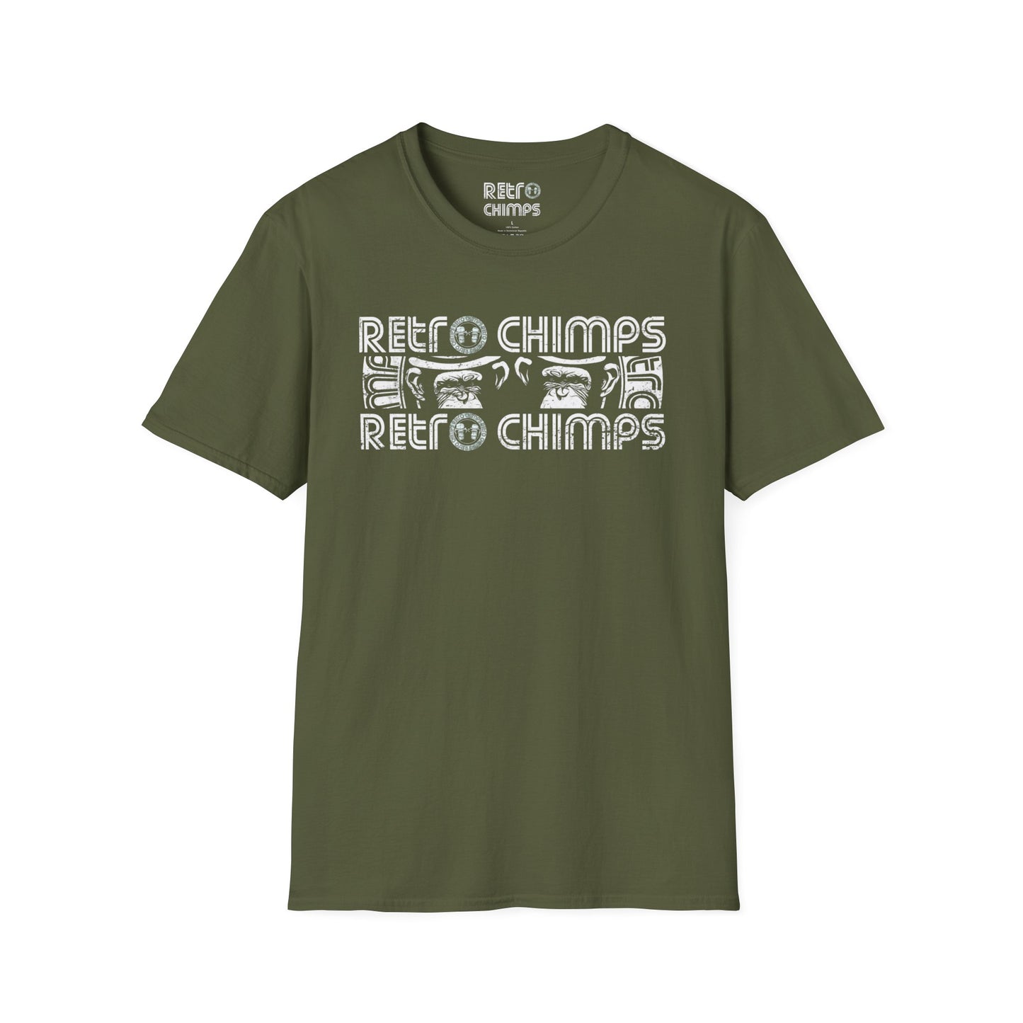 Retro Chimps Part Logo T-Shirt