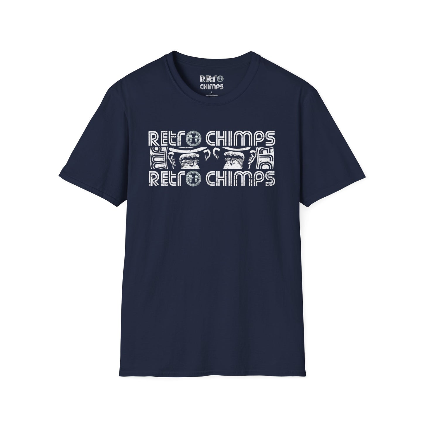 Retro Chimps Part Logo T-Shirt