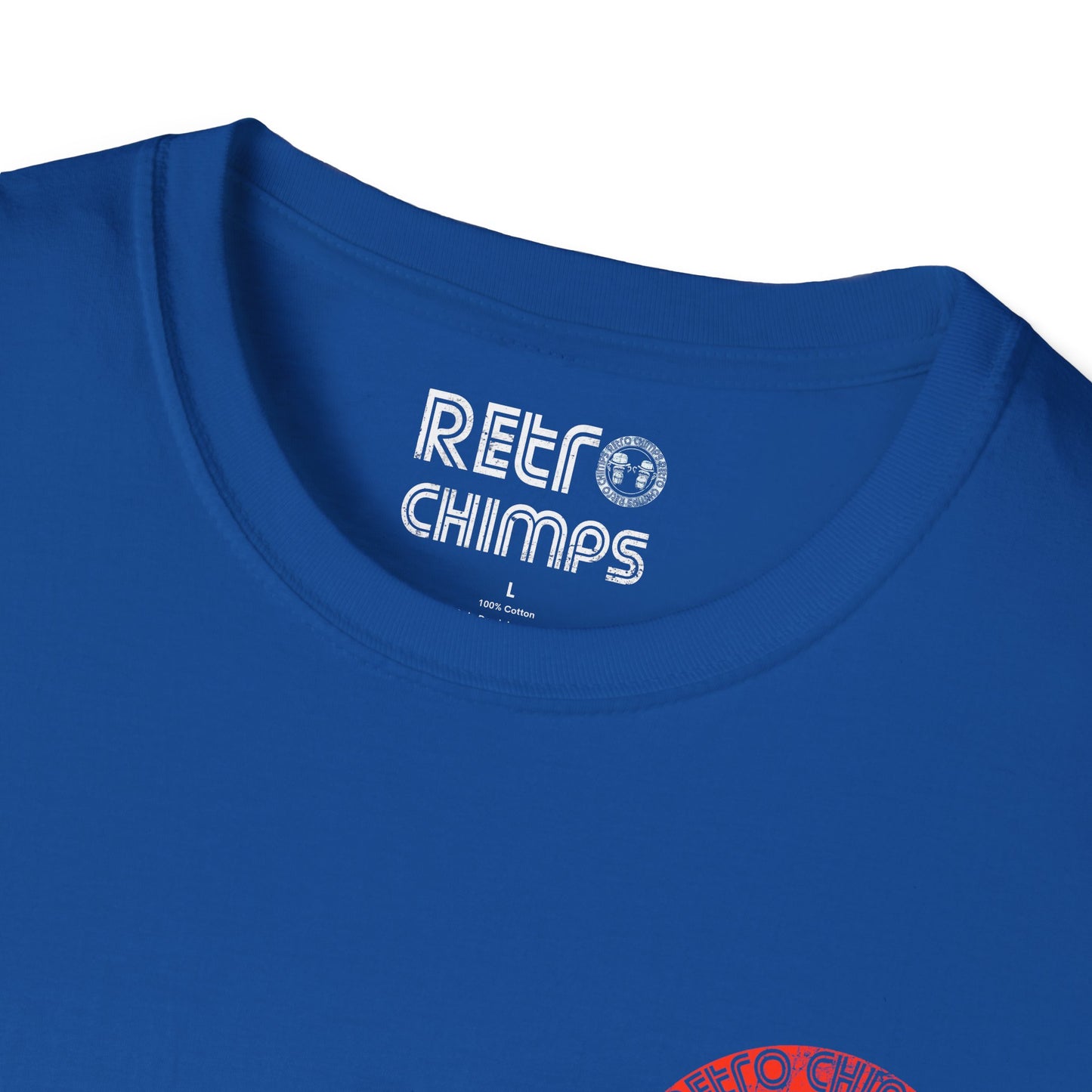 Retro Chimps Red Badge Logo T-Shirt