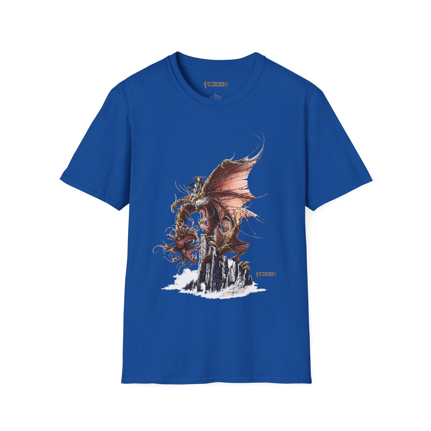 Dragonsong T-Shirt: Original Design by Dave Roe. Anne McCaffrey Book Cover Artwork