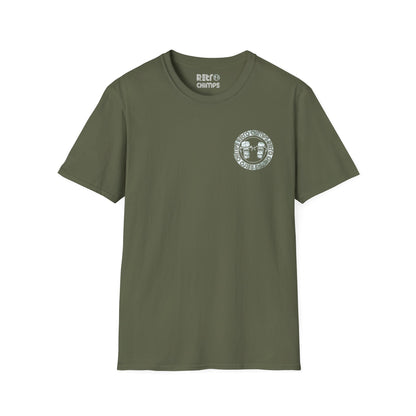 Retro Chimps Badge Logo T-Shirt