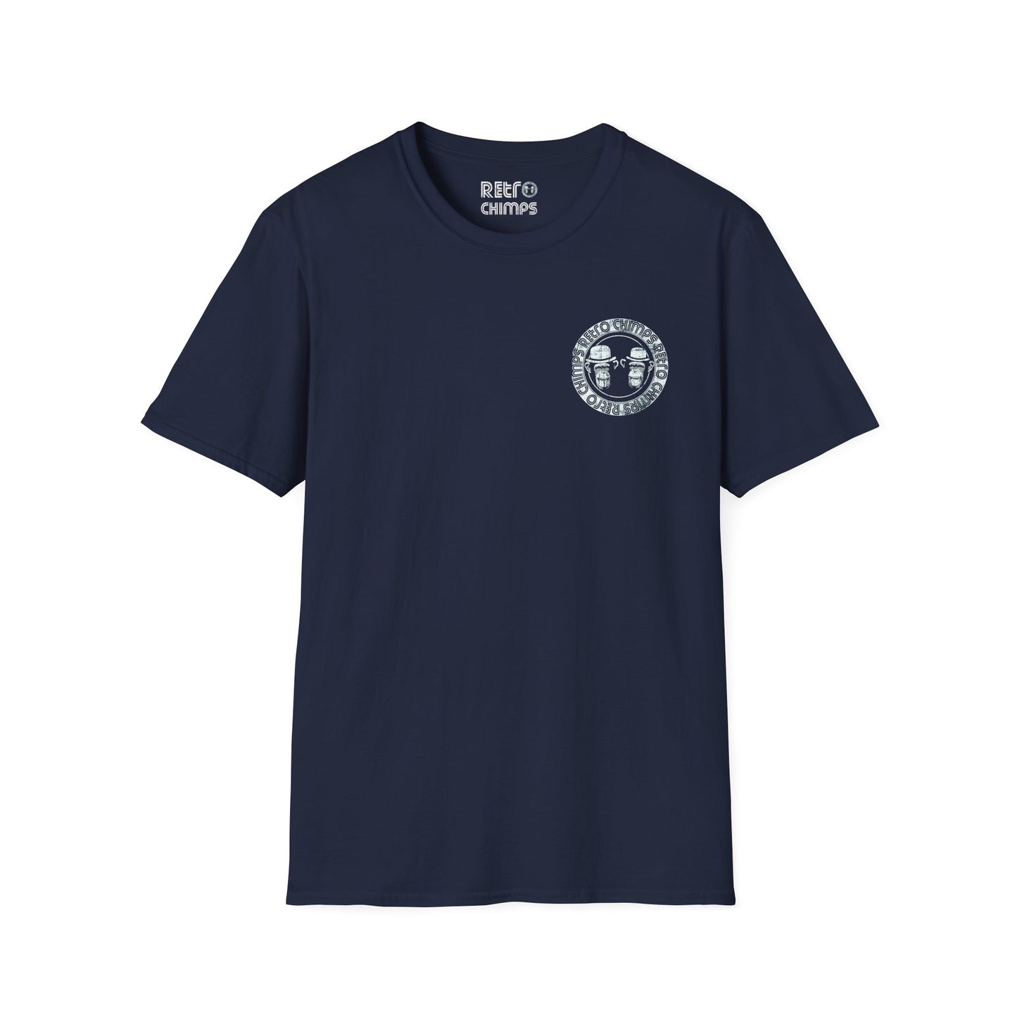 Retro Chimps Badge Logo T-Shirt