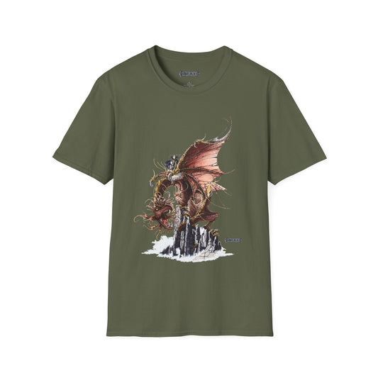 Dragonsong T-Shirt: Original Design by Dave Roe. Anne McCaffrey Book Cover Artwork