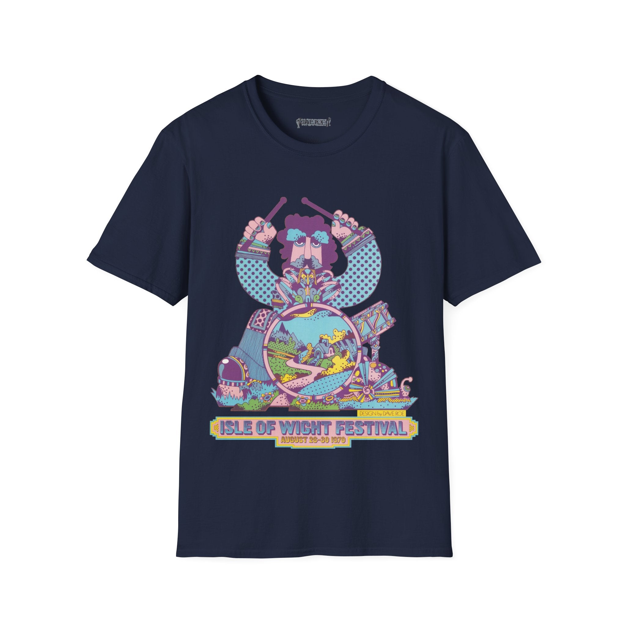 Drummer Boy T-Shirt: Using Dave Roe's original poster design from