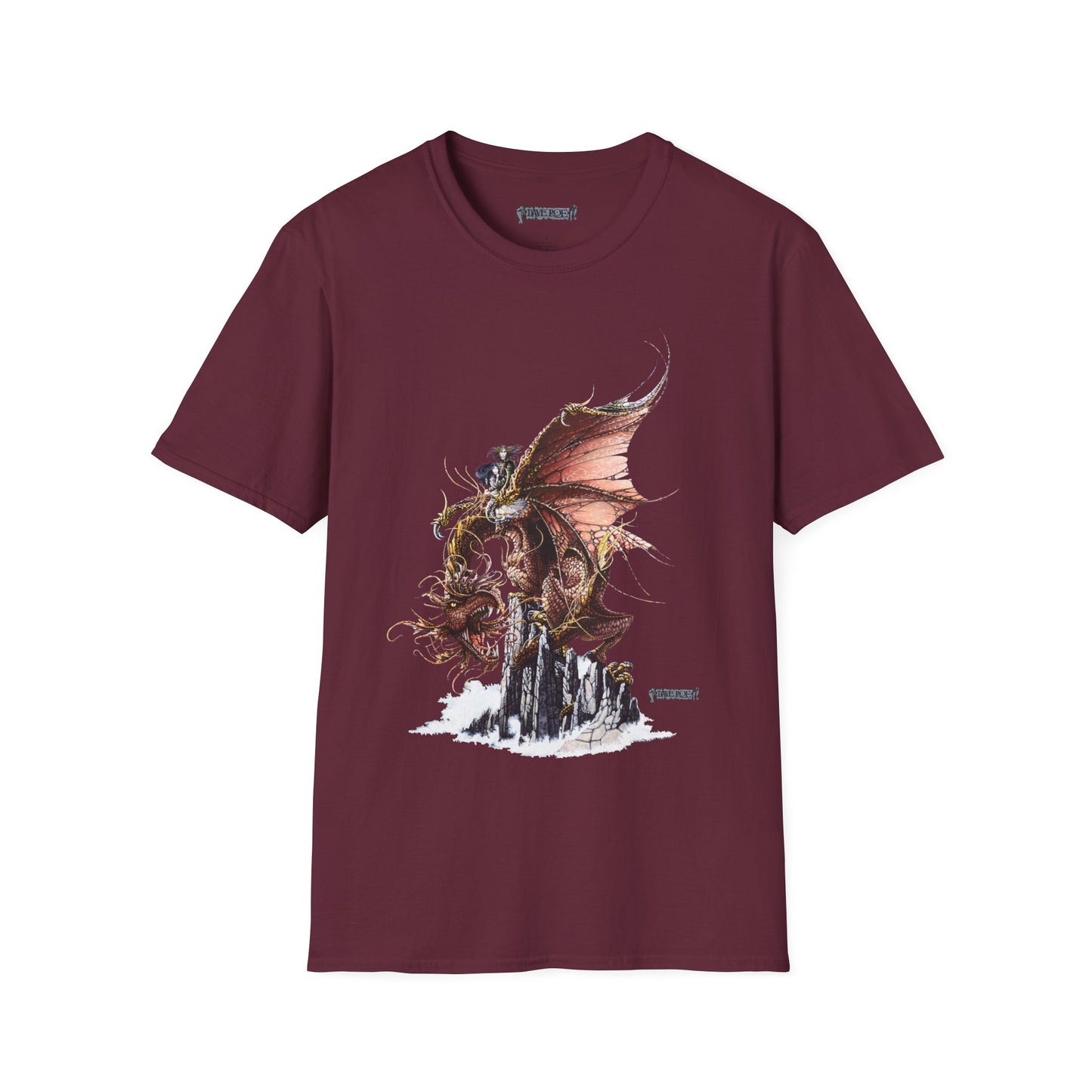 Dragonsong T-Shirt: Original Design by Dave Roe. Anne McCaffrey Book Cover Artwork