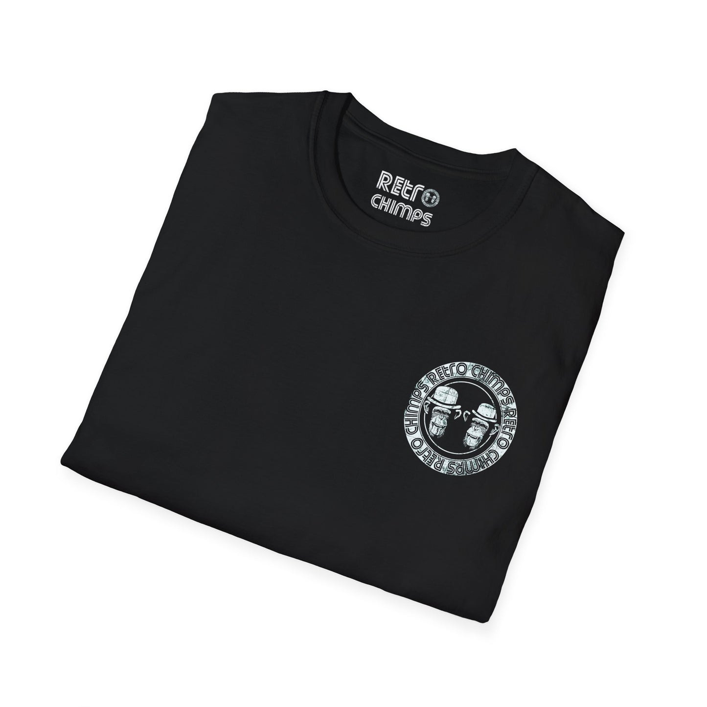 Retro Chimps Badge Logo T-Shirt