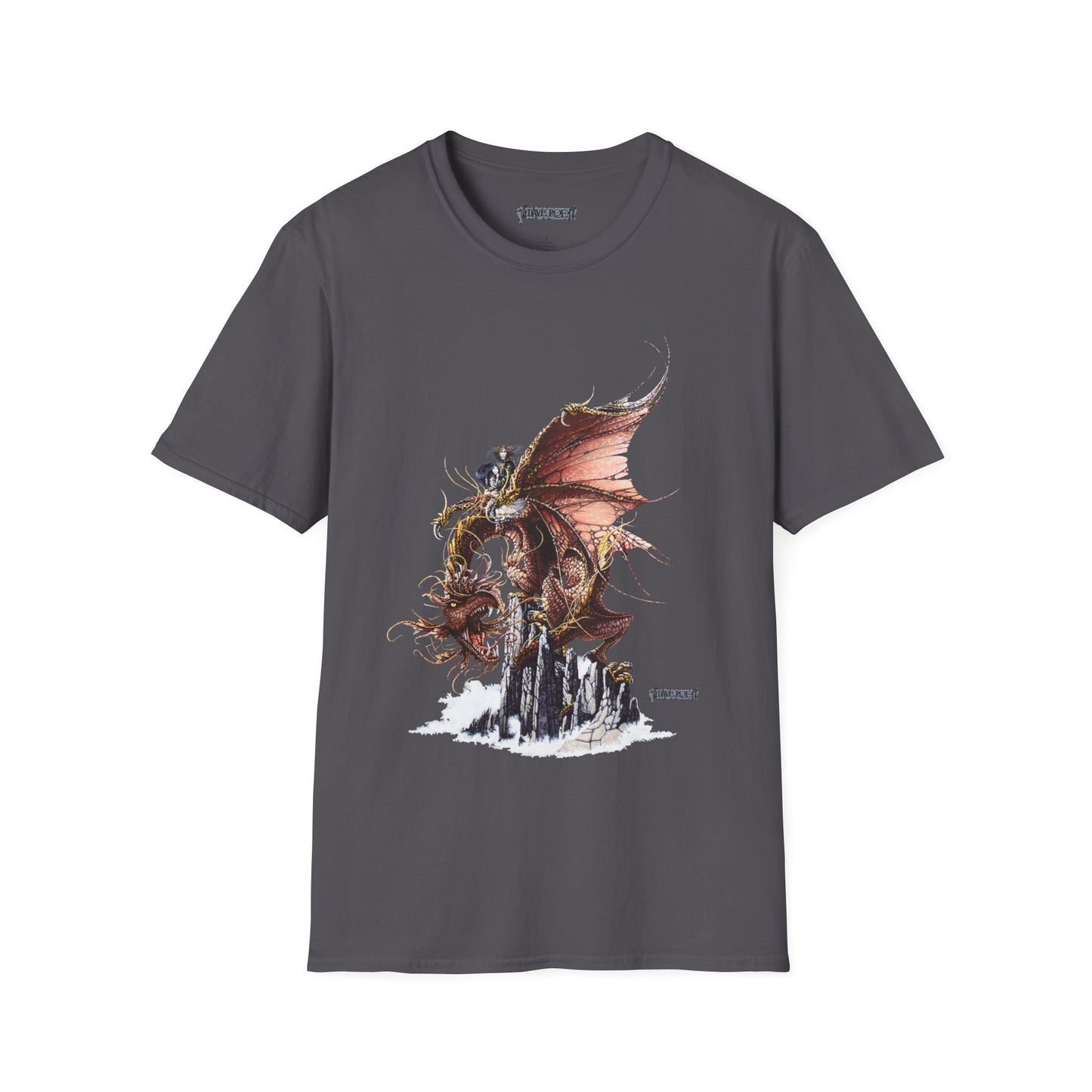 Dragonsong T-Shirt: Original Design by Dave Roe. Anne McCaffrey Book Cover Artwork