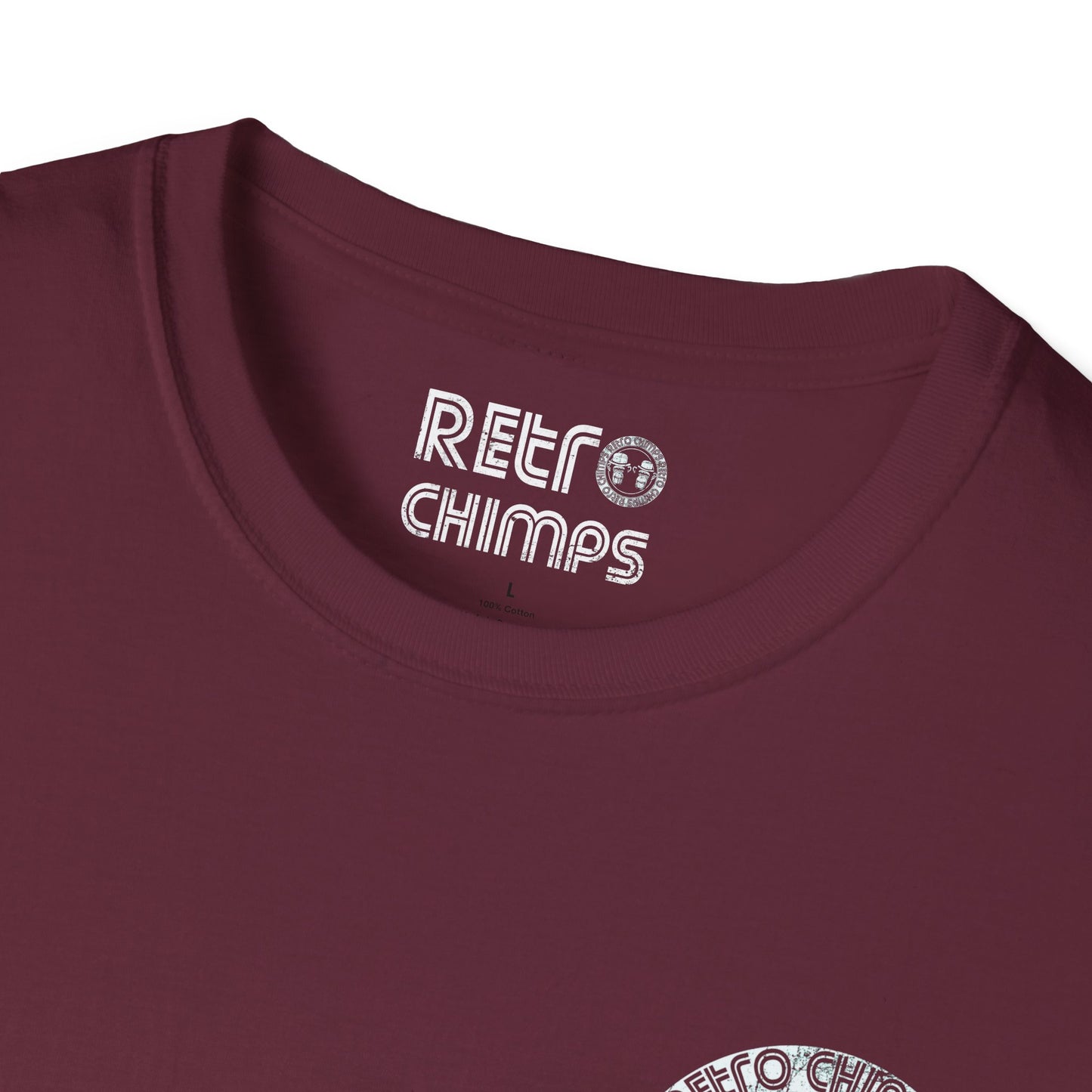 Retro Chimps Badge Logo T-Shirt