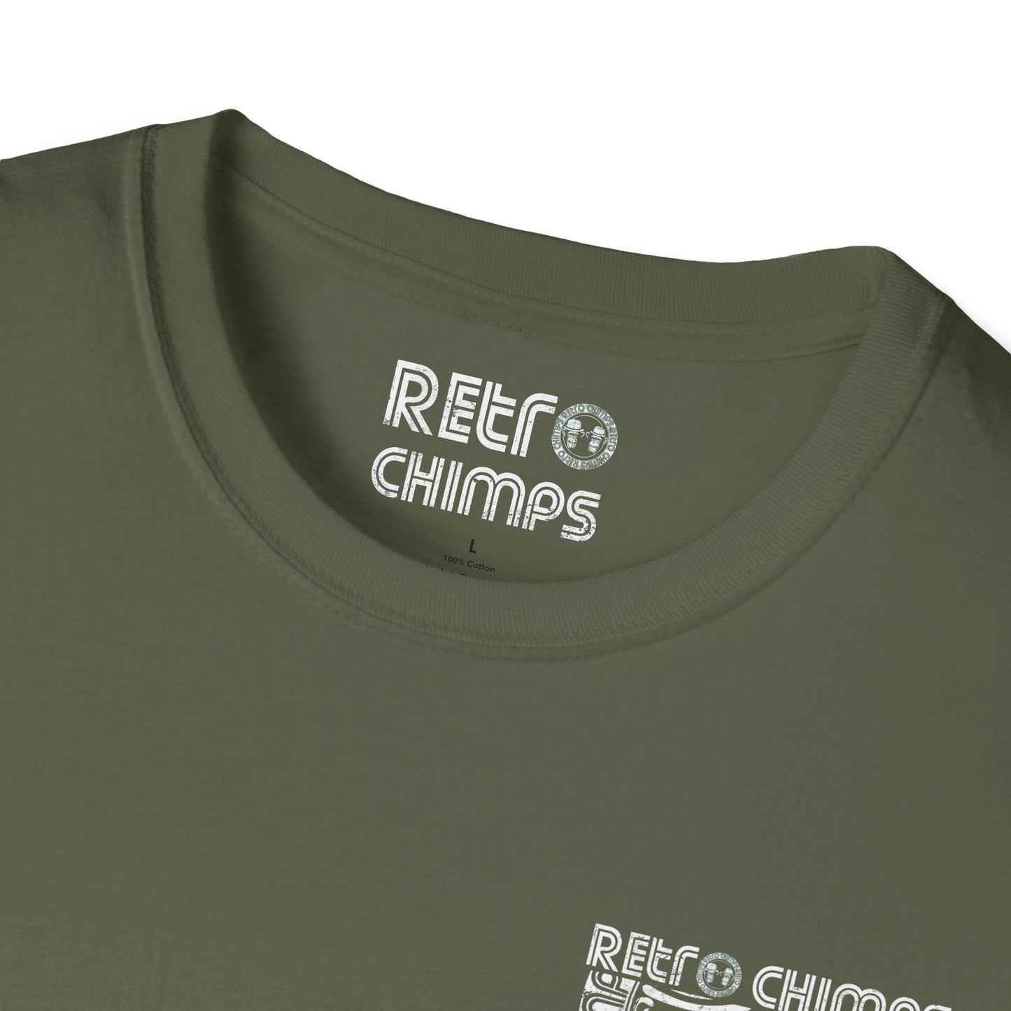 Retro Chimps Part Badge Logo T-Shirt