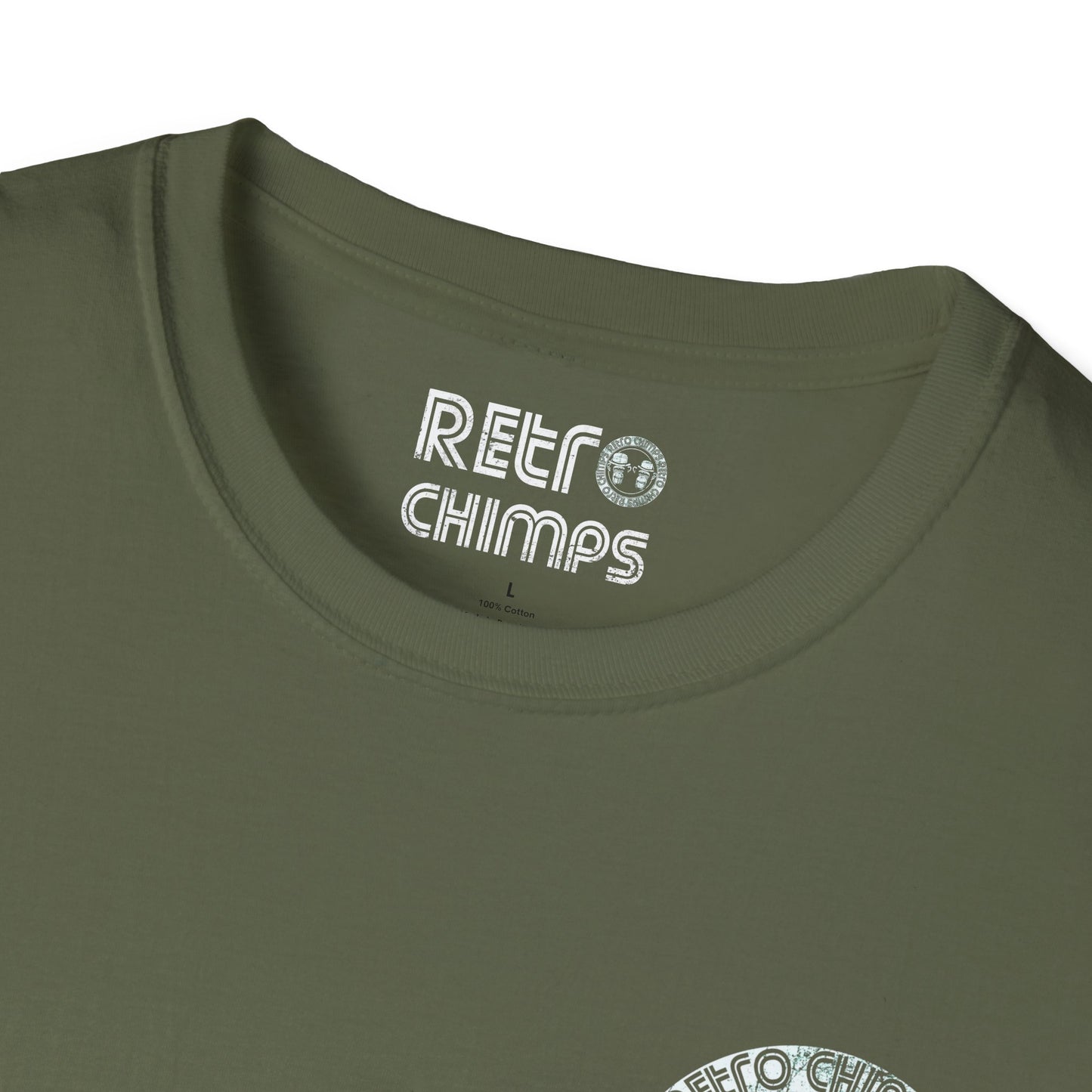 Retro Chimps Badge Logo T-Shirt
