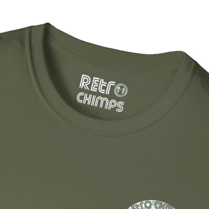 Retro Chimps Badge Logo T-Shirt