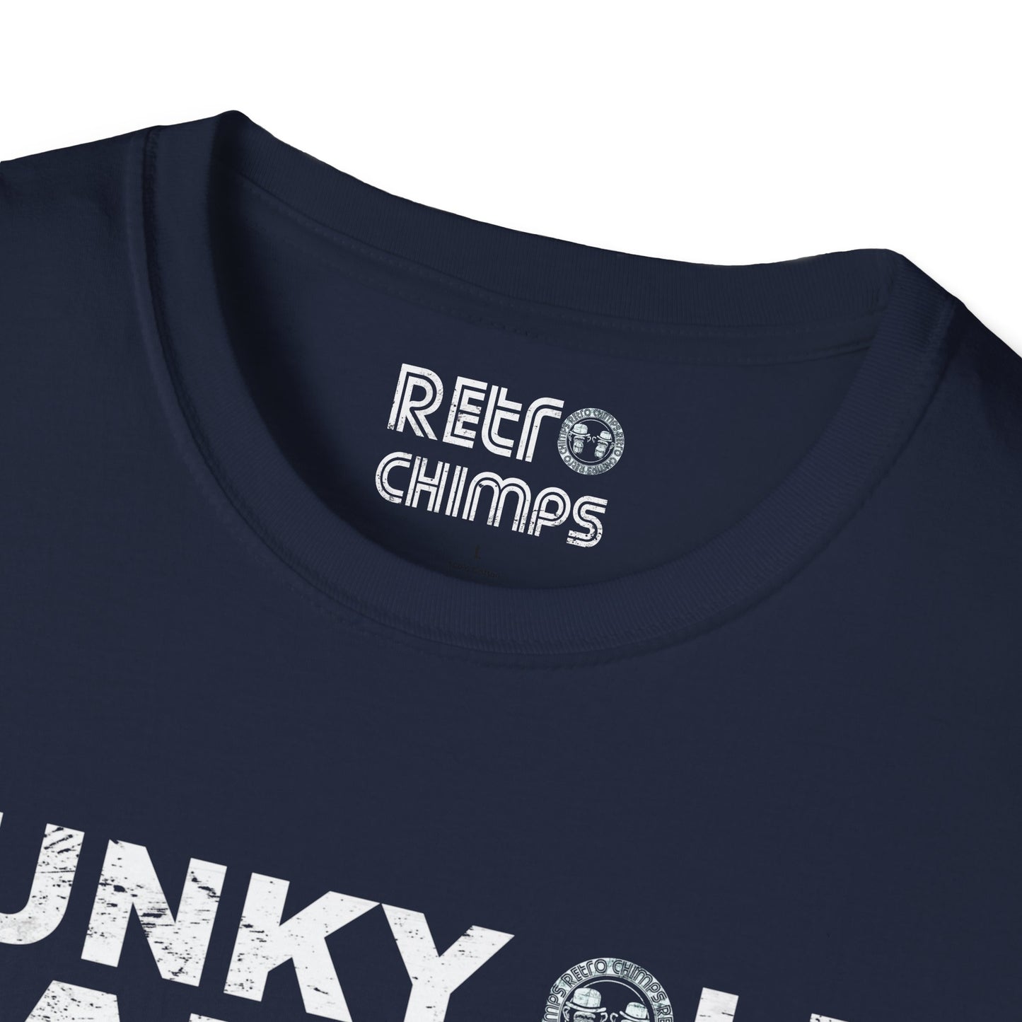 Retro Chimps Funky Old Patina Logo T-Shirt