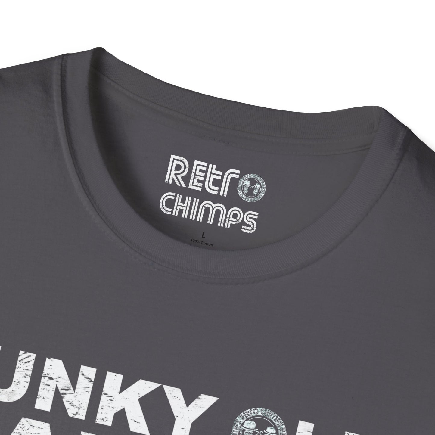 Retro Chimps Funky Old Patina Logo T-Shirt