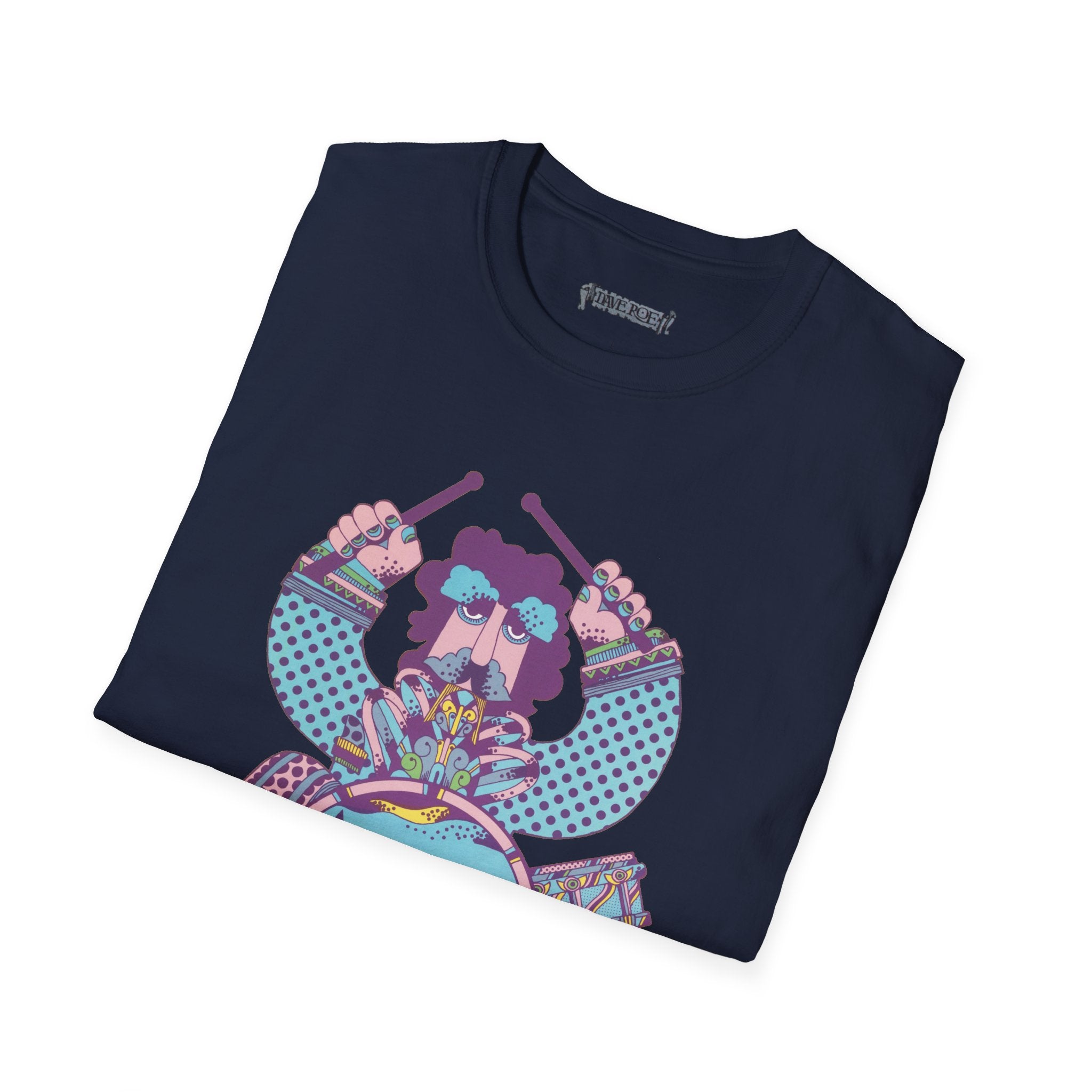 Drummer Boy T-Shirt: Using Dave Roe's original poster design from
