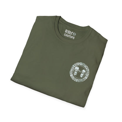 Retro Chimps Badge Logo T-Shirt