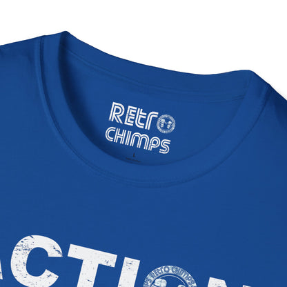 Retro Chimps Action Inspires Logo T-Shirt