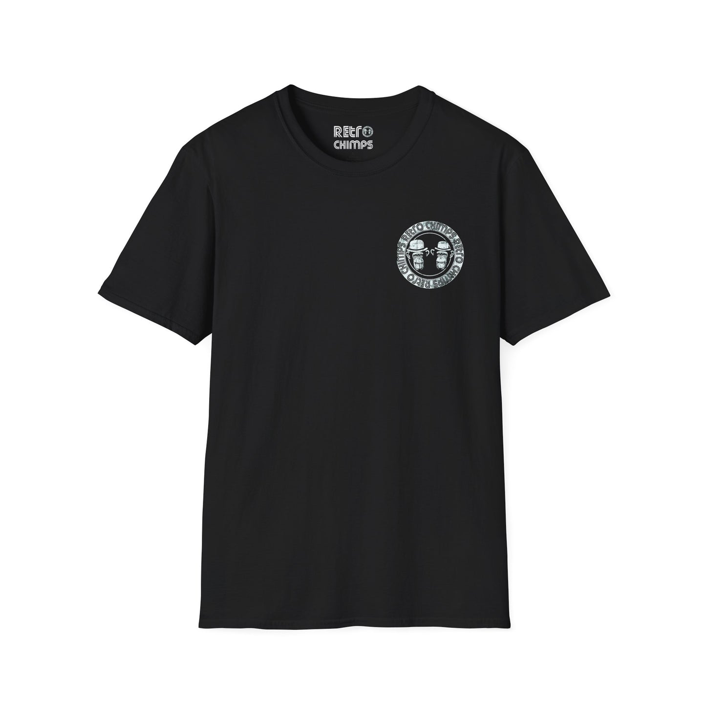 Retro Chimps Badge Logo T-Shirt