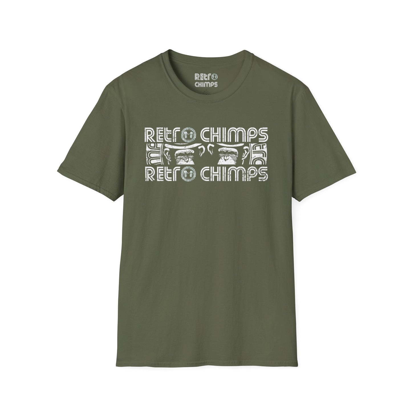 Retro Chimps Part Logo T-Shirt